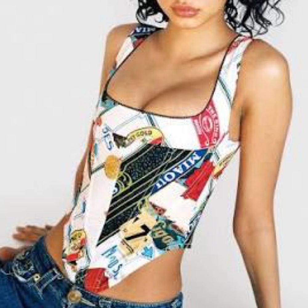 Miaou Campbell Corset in Figaro